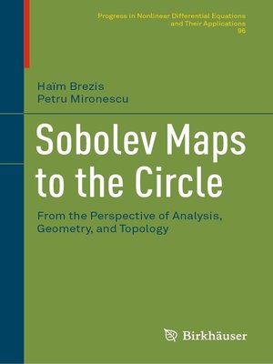 cover image of Sobolev Maps to the Circle